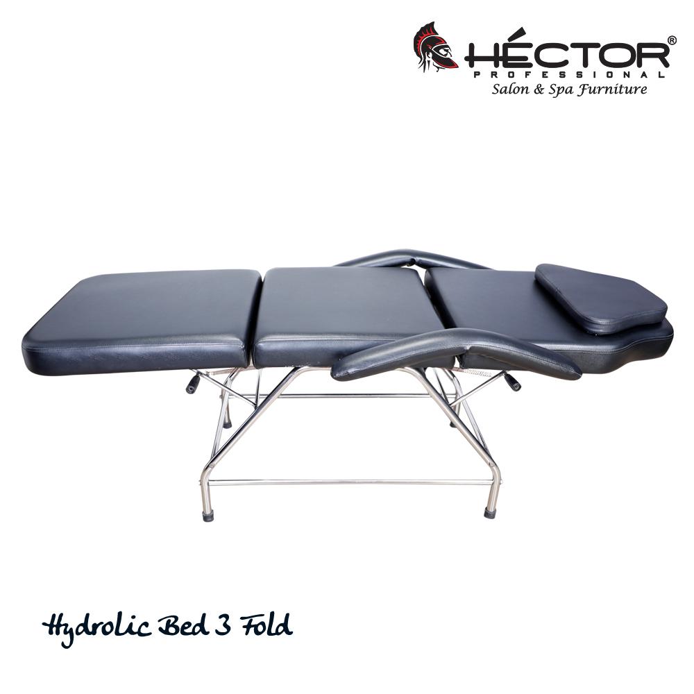 Salon Bed Hydrolic 3 Fold Right side IM