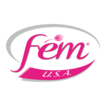 Fem logo – skincare and beauty brand.