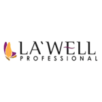 La'well logo – skincare and beauty brand.