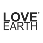 Love Earth logo – natural skincare and beauty brand.