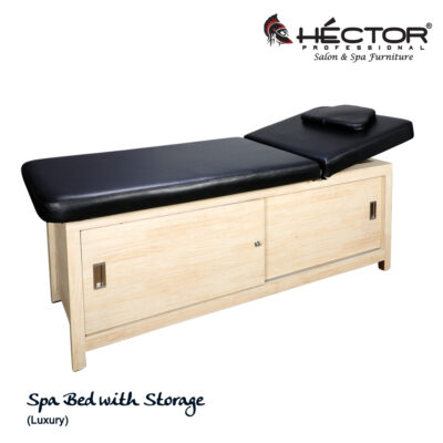 Salon Bed With Storage